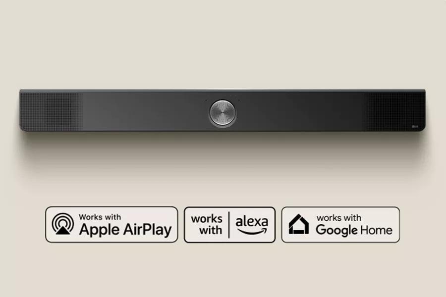 Apple Airplay, Alexa, Google Home supported