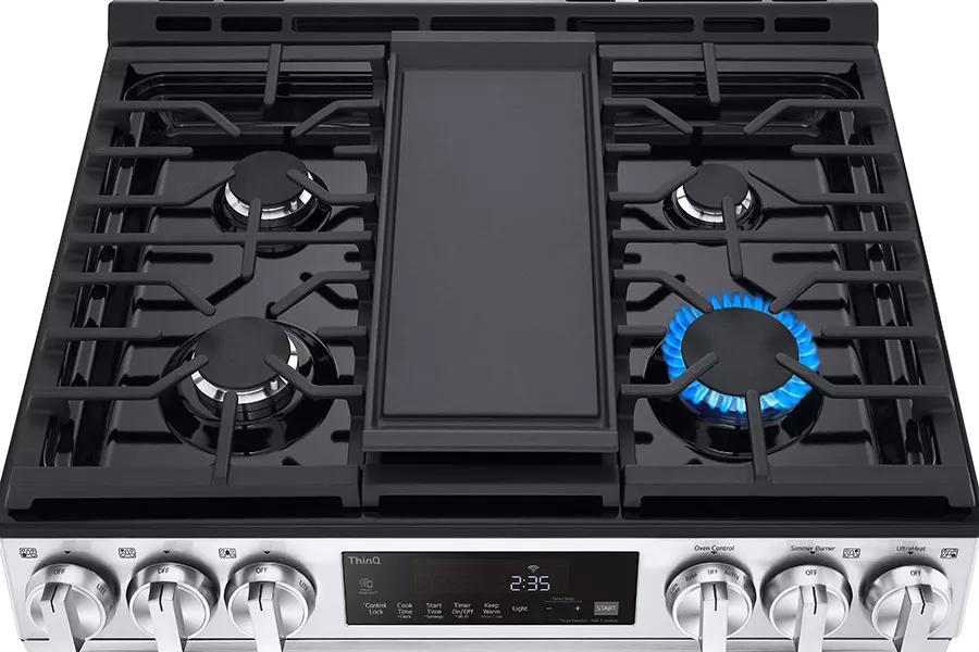 LG Gas Range with InstaView® & Air Fry - LRGL5825F