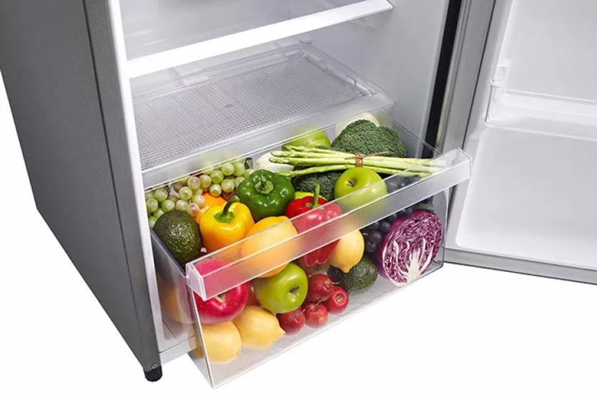 LG LRONC0705V Refrigerator showcasing bin