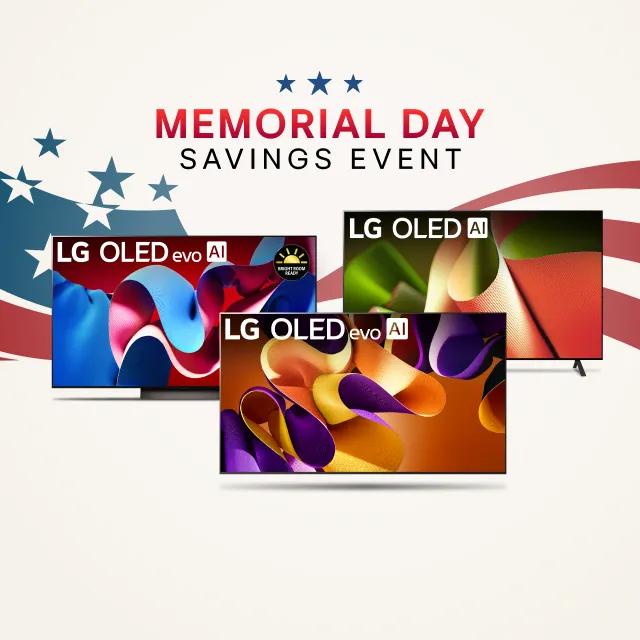 Save up to 50% on select 83” OLED TVs