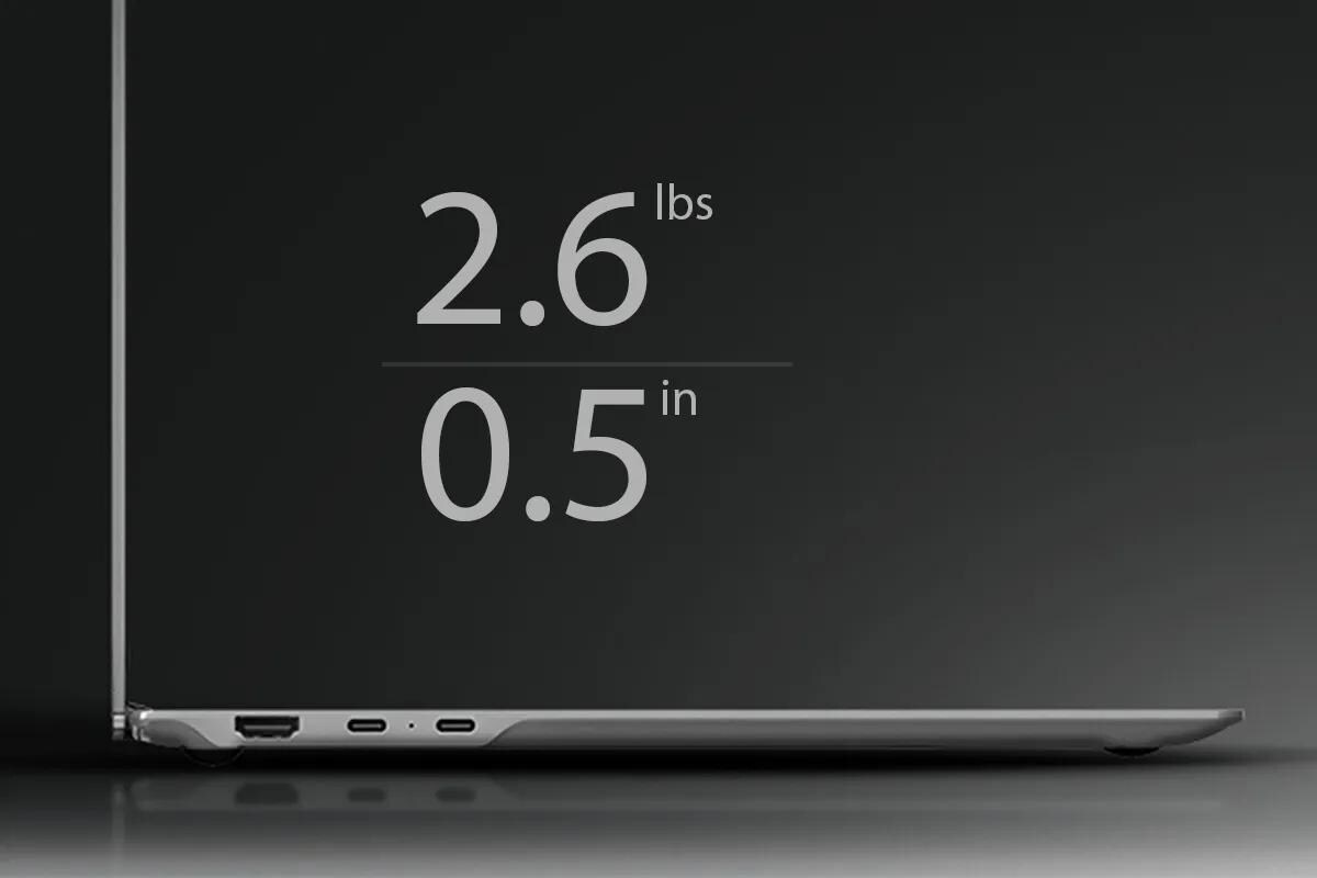 Incredibly Light. Surprisingly Thin. 
