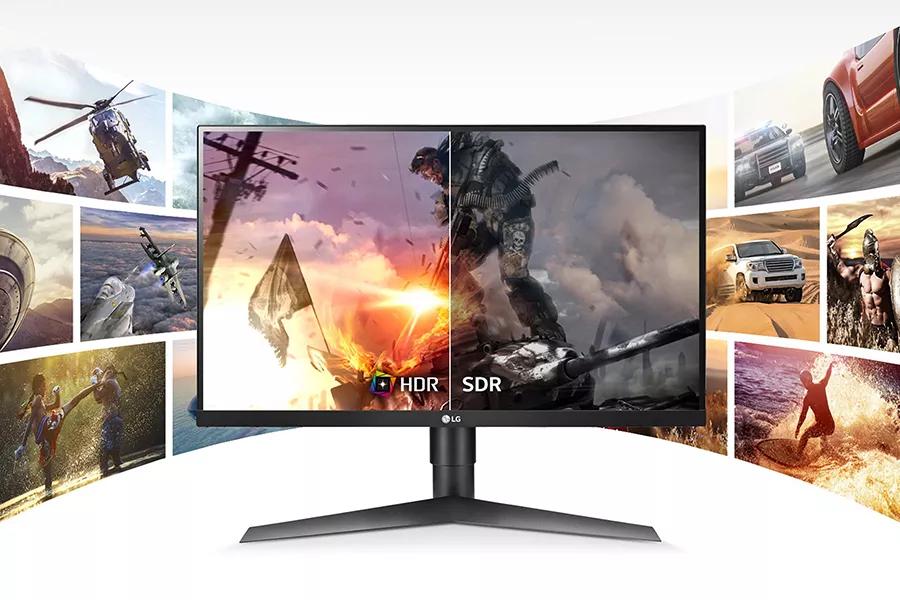 LG 27GL650F-B 27 Inch UltraGear™ Full HD IPS Gaming Monitor with G-Sync®  Compatible, Adaptive-Sync