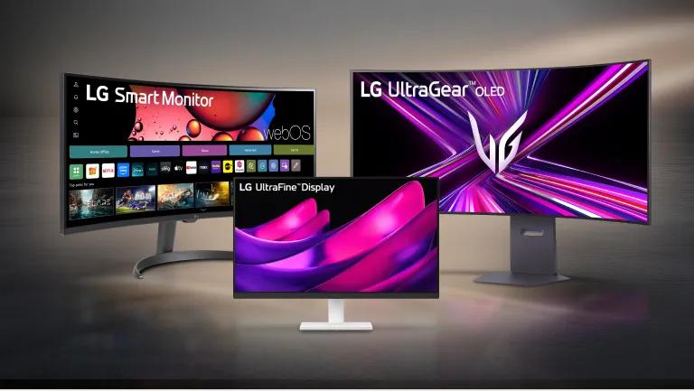 Black Friday in July -- LG Smart Monitor with webOS, LG UltraFine Display, and LG UltraGear OLED monitor on display