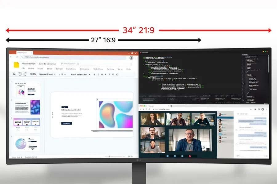 Curved 21:9 UltraWide™ WQHD Display