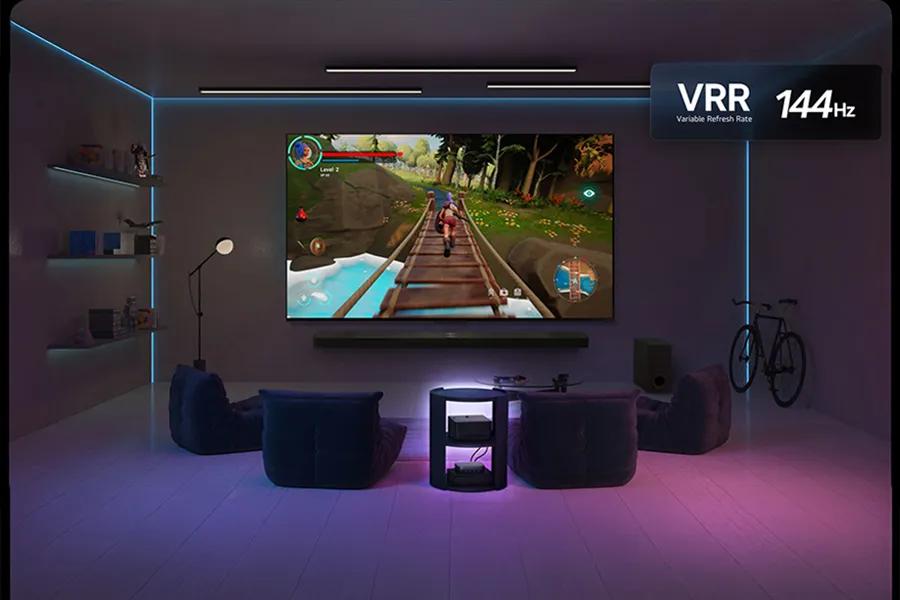 VRR 144Hz
Variable Refresh Rate