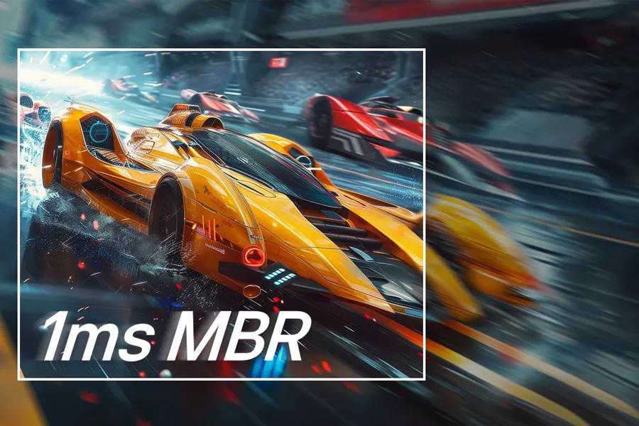 LG 27G414B-B UltraGear Monitor with 1ms MBR response time for fast-paced gaming
