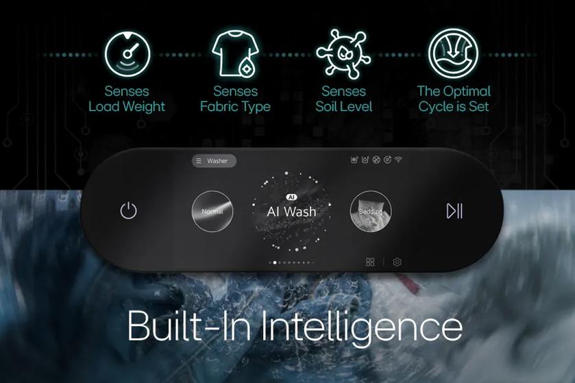 
Senses Load Weight
Senses Fabric Type
Senses Soil Level
The Optimal
Cycle is Set
G
Washer
Al
Normal
Al Wash
Bedding
DII
88
Built-In Intelligence
