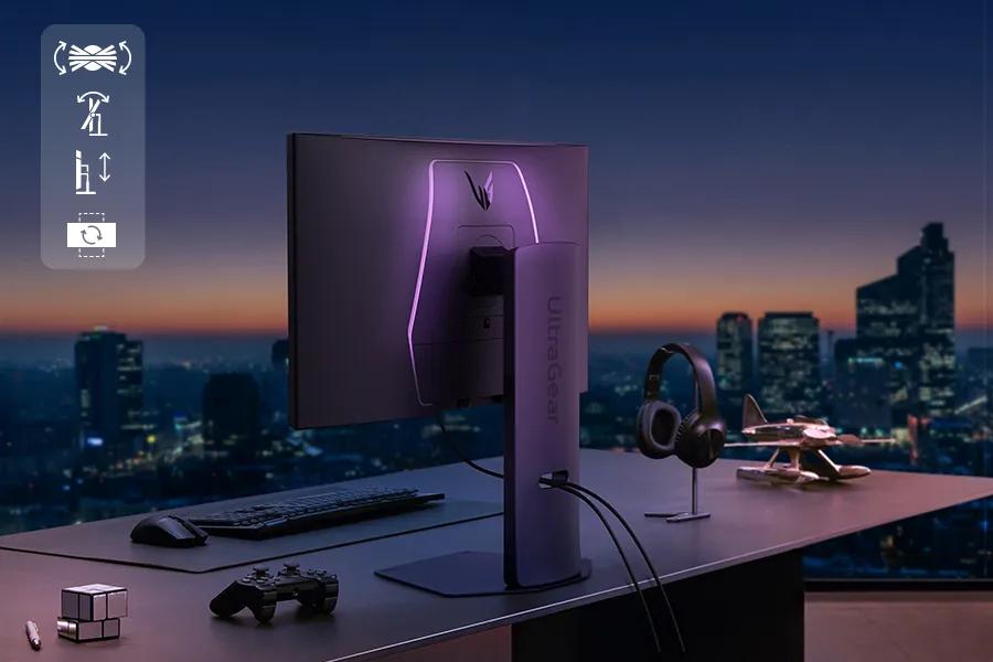 LG UltraGear Nano IPS Black 4K UHD Gaming Monitor - Thumbnail 3