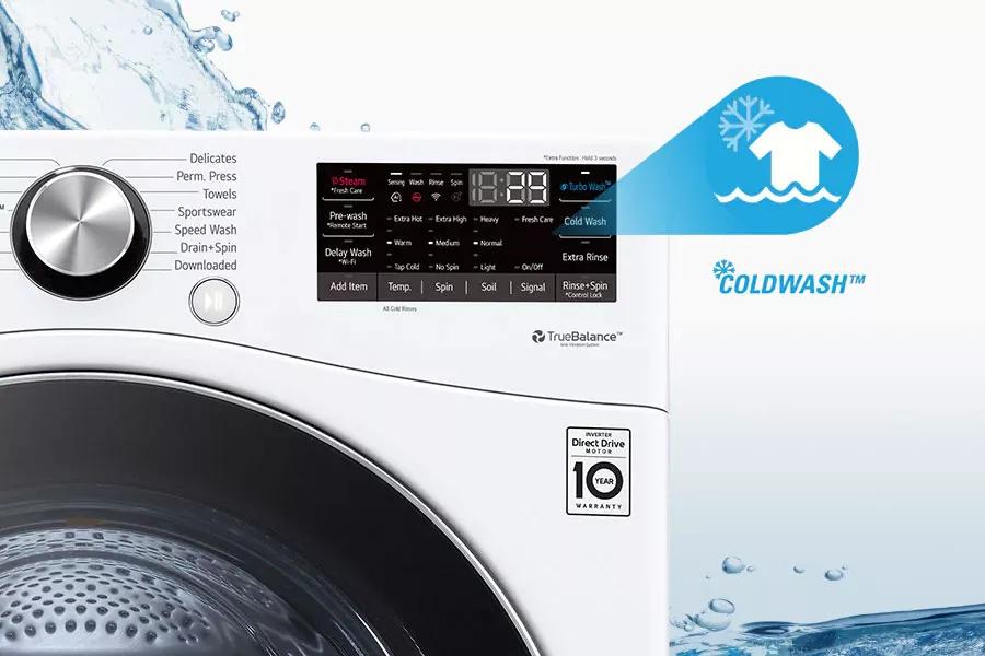 4.5 cu.ft. Smart Front Load Washer with TurboWash® 360°, Built-In  Intelligence and ezDispense®