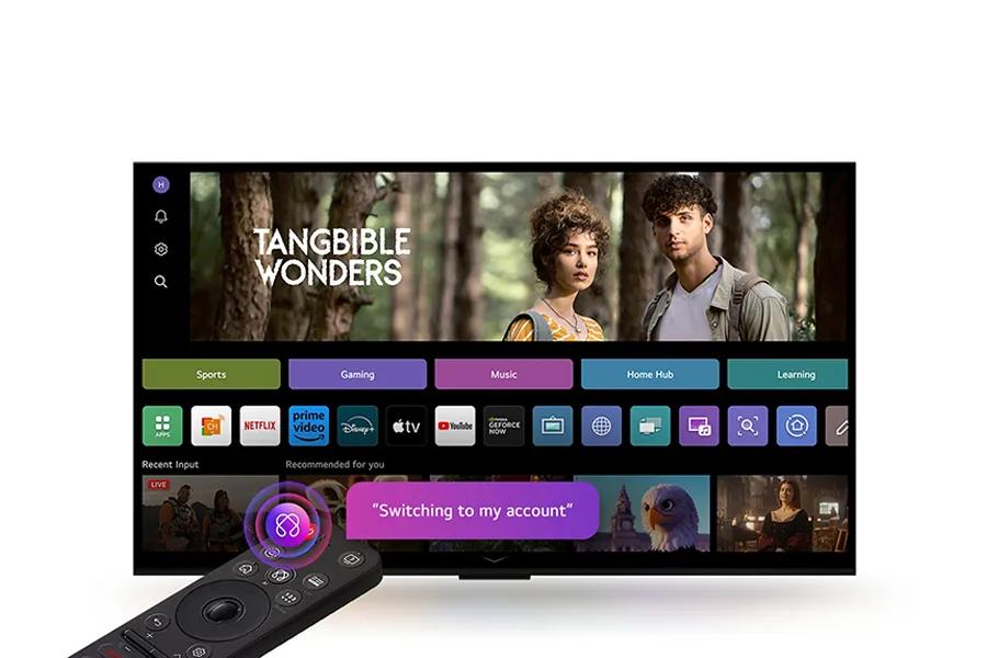 APPS
Recent Input
LIVE
Sports
TANGBIBLE WONDERS
prime
Gaming
NETFLIX
video tv
Music
GEFORCE NOW
Recommended for you
"Switching to my account"
Home Hub
Learning