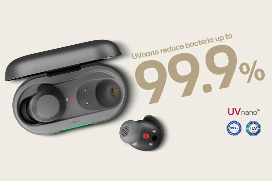 Reduces up to 99% of bacteria