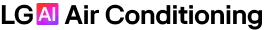 LG AI Air Conditioning logo.
