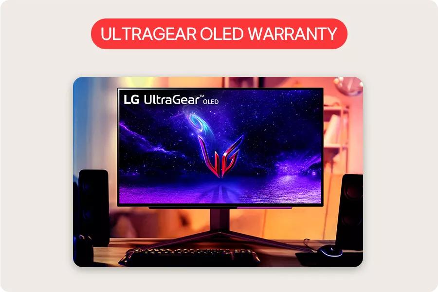 Гарантия UltraGear OLED на 2 года