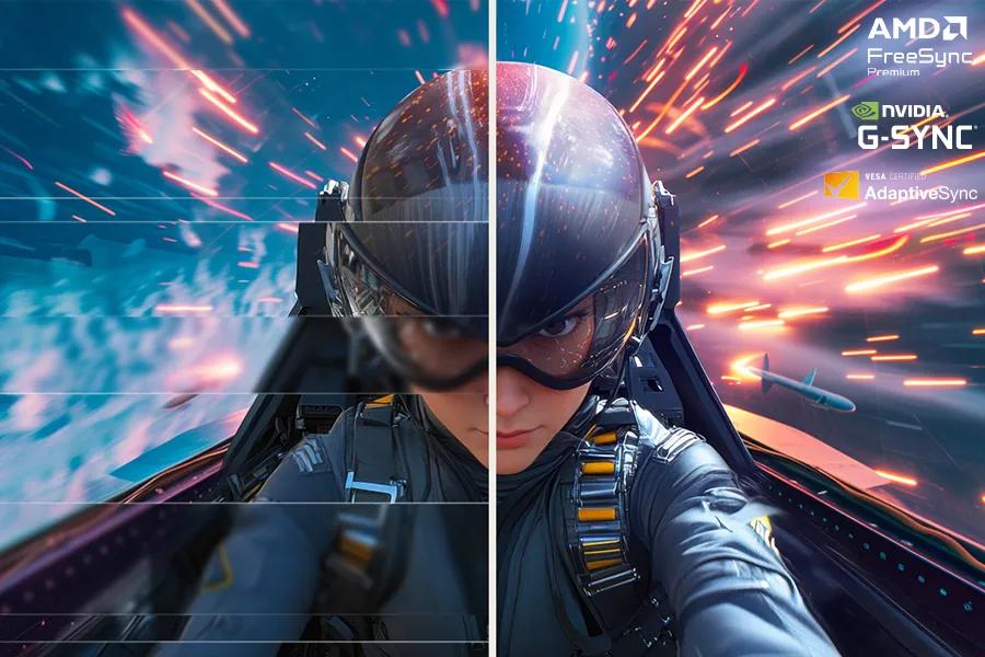 
LAGA GID
AMD FreeSync
Premium
NVIDIA
G-SYNC
VESA CERTIFIED
AdaptiveSync