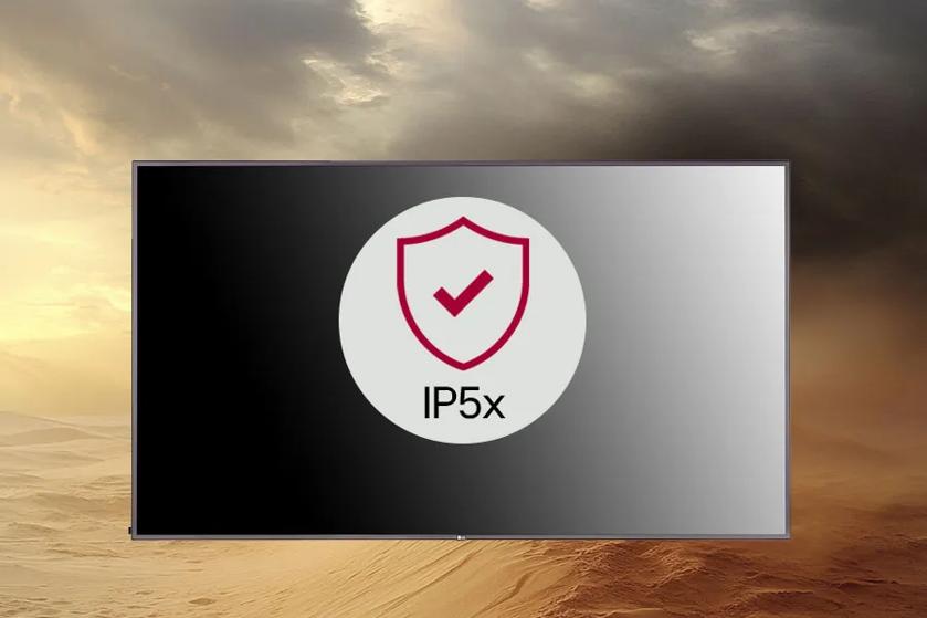 UHD Digital Signage IP5x Certified 