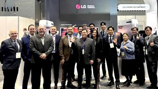 LG Medical Sales team at RSNA 2023.