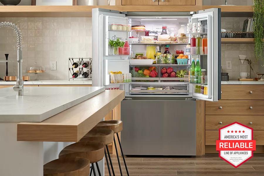 Lg full deals size fridge