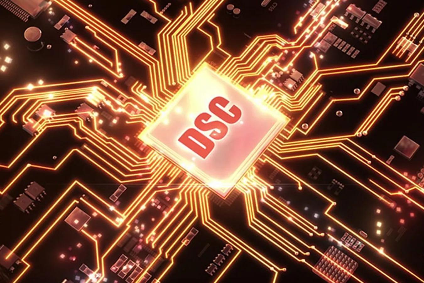 the DSC feature is embedded in the graphic card