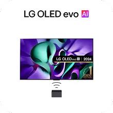 LG OLED evo AI product front view.
