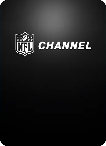 NFL Channel logo on a dark gray background.