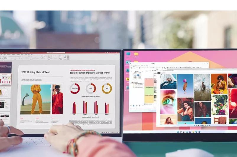 16” LG gram  view IPS Portable Monitor - 16MQ70.ADSU1 | LG USA