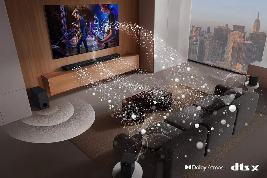 LG Soundbar for TV with Dolby Atmos 5.1.1 channel S70TR