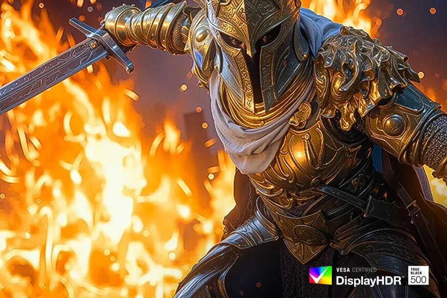 Deeper Detail with VESA DisplayHDR™ True Black 500