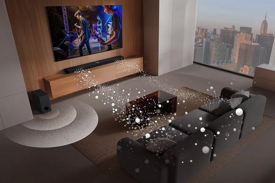 LG Soundbar for TV with Dolby Digital®¹ 2.1 channel S40T + Reviews