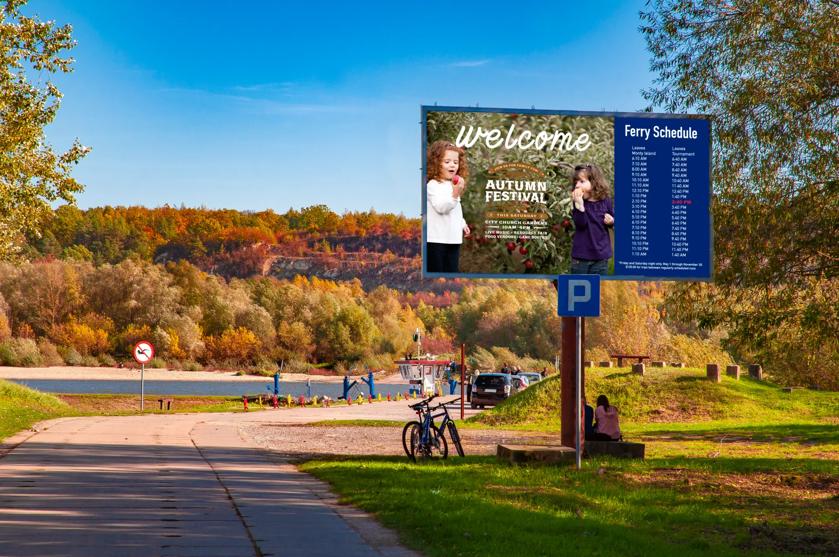 Outdoor Direct View LED Lifestyle Image