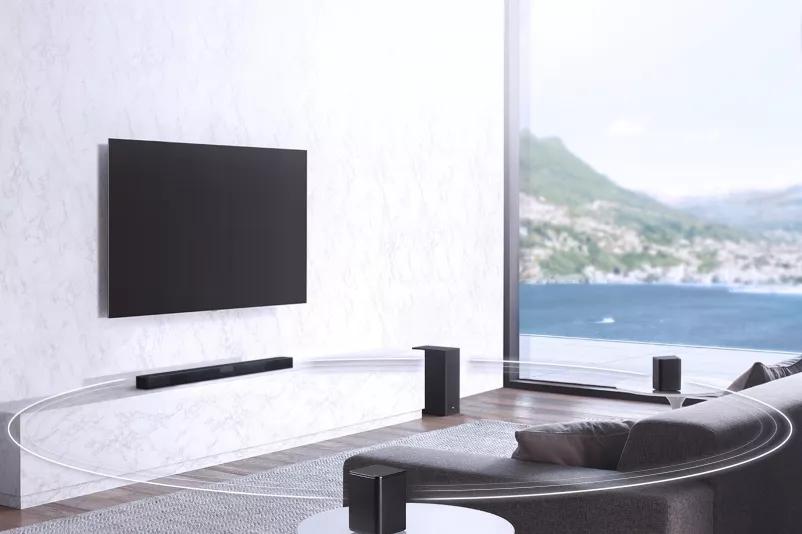 Feel Audio from Every Direction with Rear Speaker