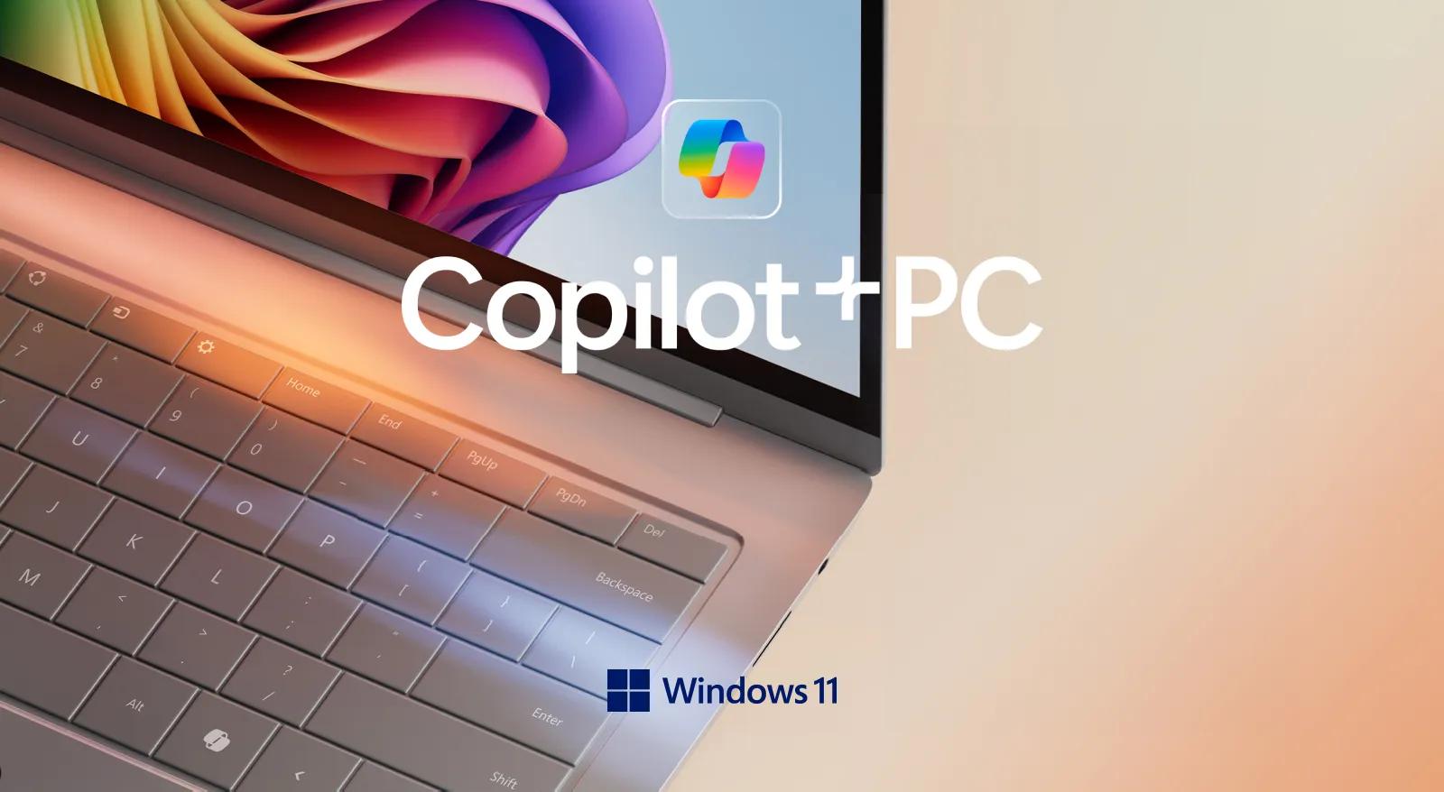 Copilot PC laptop image for desktop