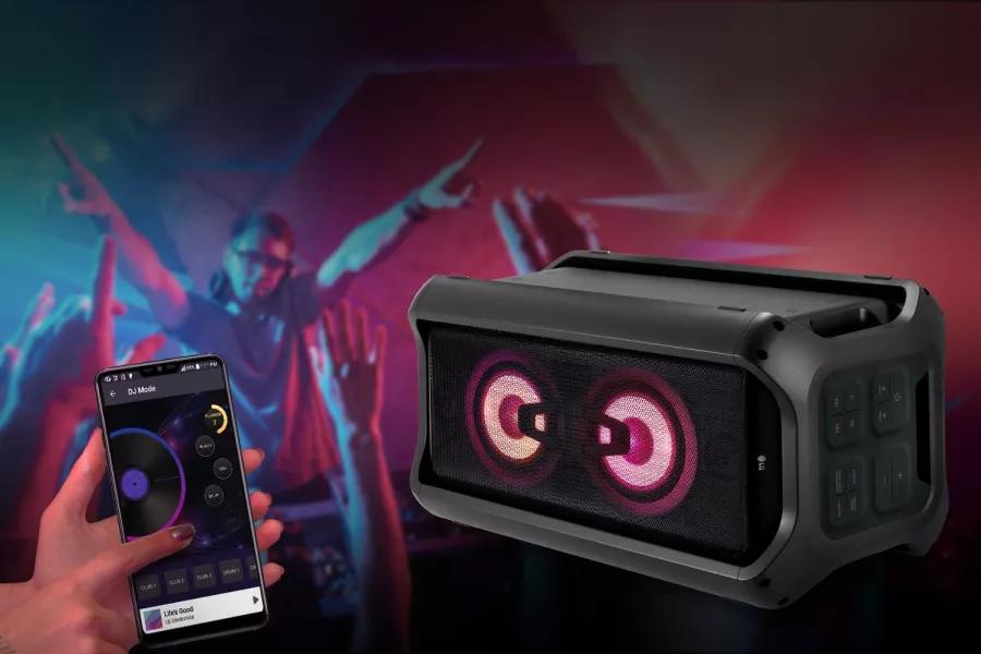 LG XBOOM Speaker System with Karaoke Center RK7 LG USA