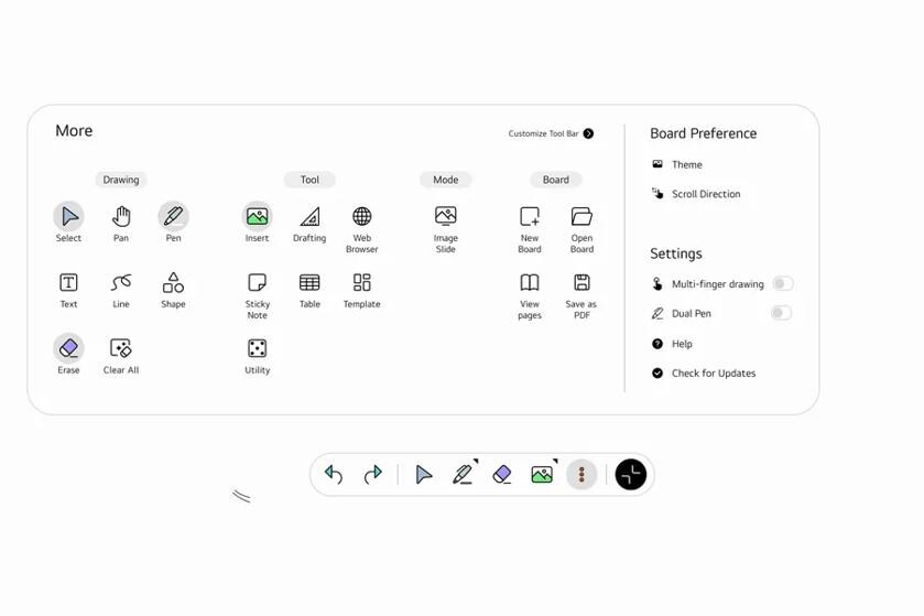 CreateBoard Lab tools screen