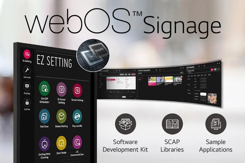 Digital Signage High Performance WebOS