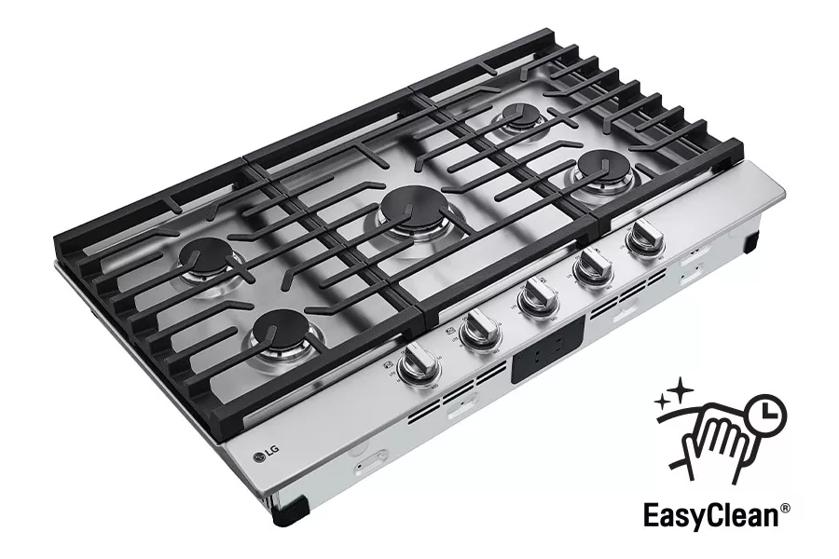 EasyClean Stainless Steel Cooktop