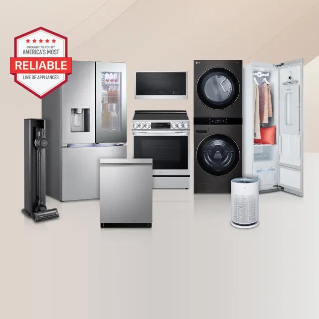 Image of Brought to you by Americas Most Reliable Line of Appliances - showcase of LG Appliances