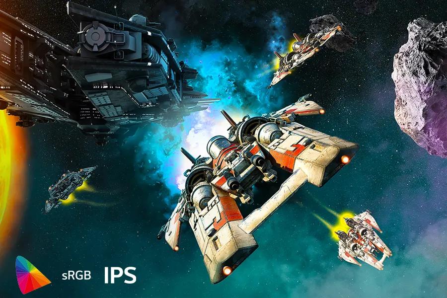 Vivid Color That Puts You in the Action