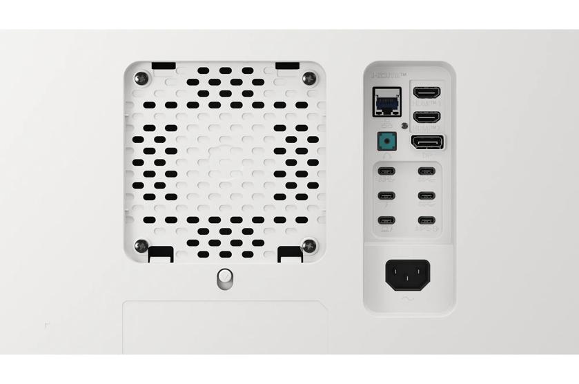 40WT95UF-W product image gallery zoomed back view