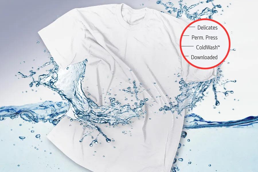 Cleans Like Warm, Saves Like Cold