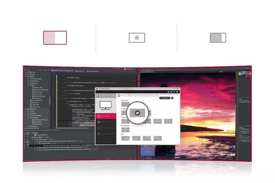 Moniteur incurvé UltraWide™ QHD HDR VA de 35 pouces LG Electronics sur  notre Webshop - Steylemans