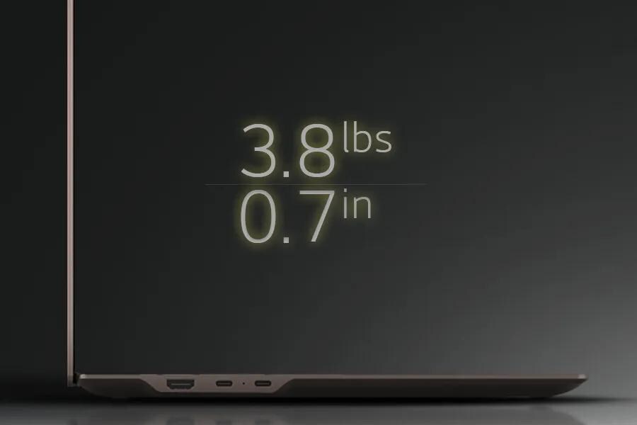 Incredibly Light. Surprisingly Thin. 