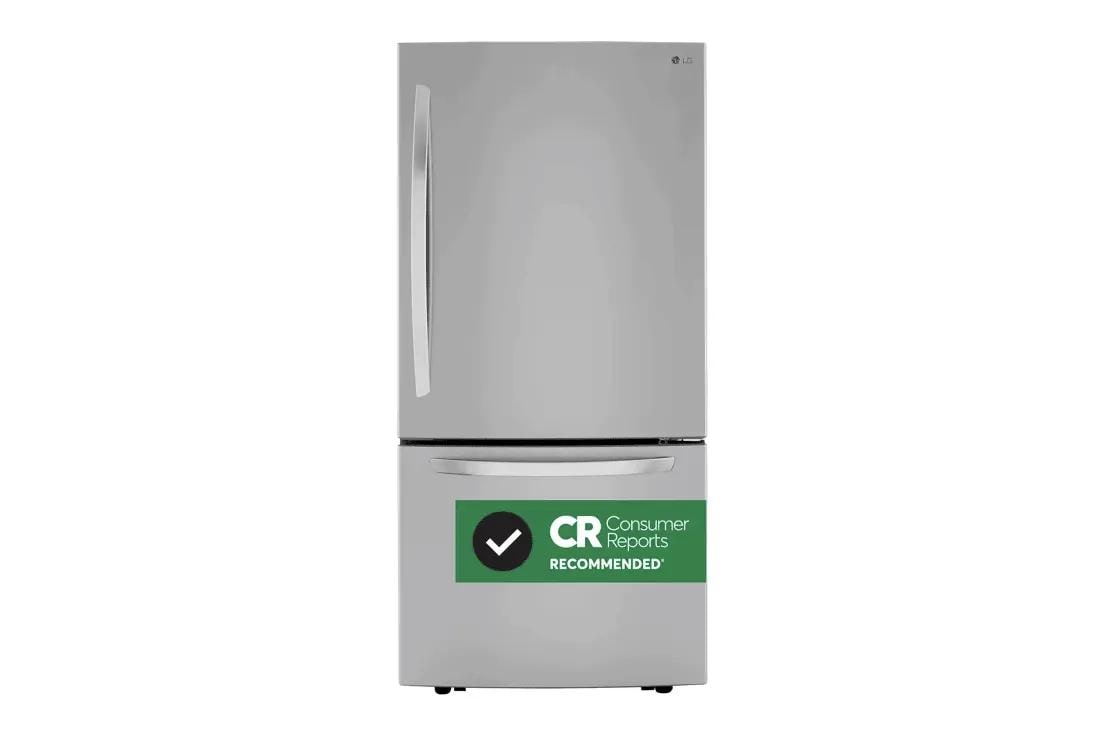 LG 26 cu. ft. Bottom Freezer Refrigerator (LRDCS2603S)