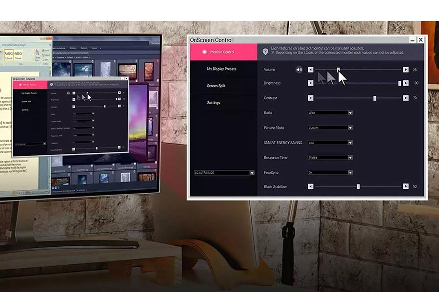On Screen Control3