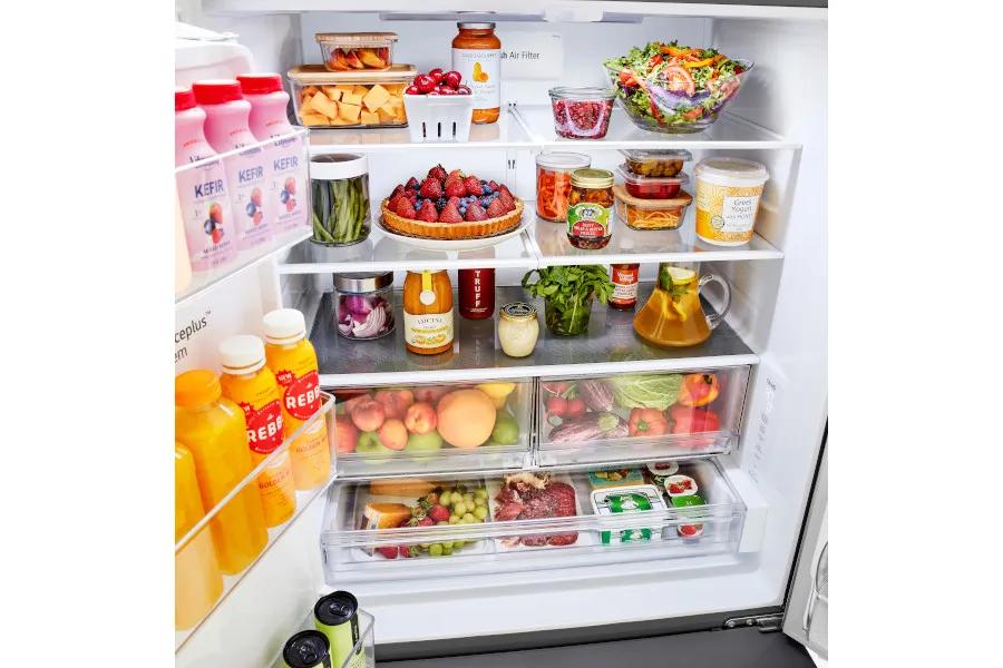 26 cu. ft. Counter Depth MAX 3-Door French Door Refrigerator with Ice and Water Dispenser LF26C6230V