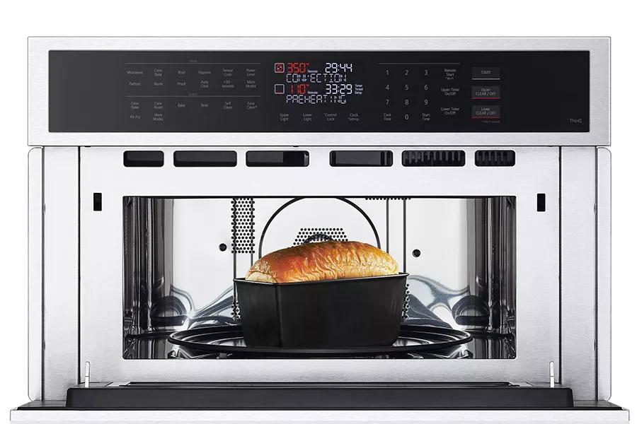 WCEP6423F by LG - 1.7/4.7 cu. ft. Smart Combination Wall Oven with  Convection and Air Fry