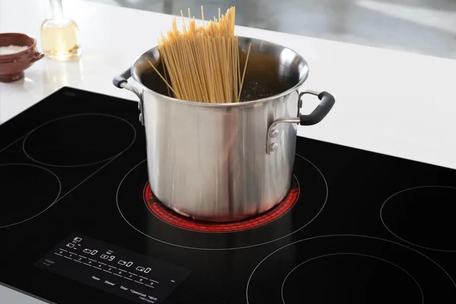 Heat Larger Cookware with Flexible Elements
