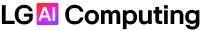 LG AI Computing logo.