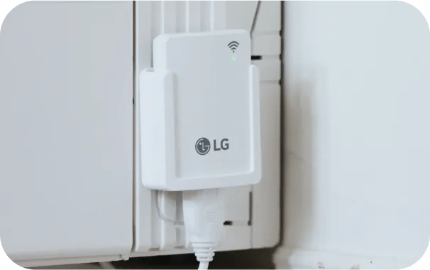 You can control the product through the LG ThinQ? app. You can check information such as current water temperature, operating mode.