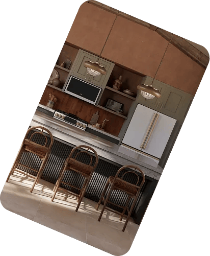 LG SIGNATURE appliances including a refrigerator and range integrated into an upscale kitchen setting