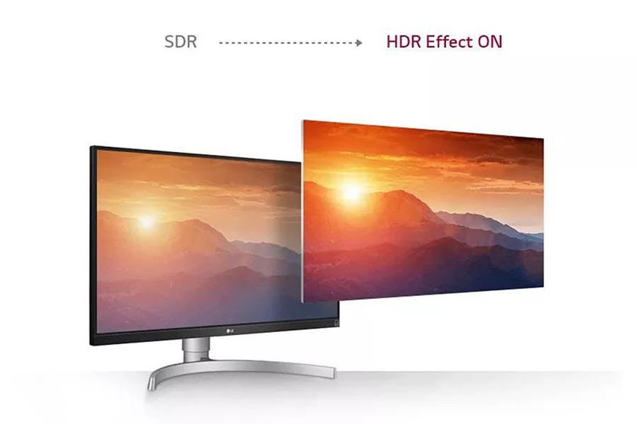 LG 27UK650W 27inch 4K UHD monitor w/ HDR 10 at CES 2018